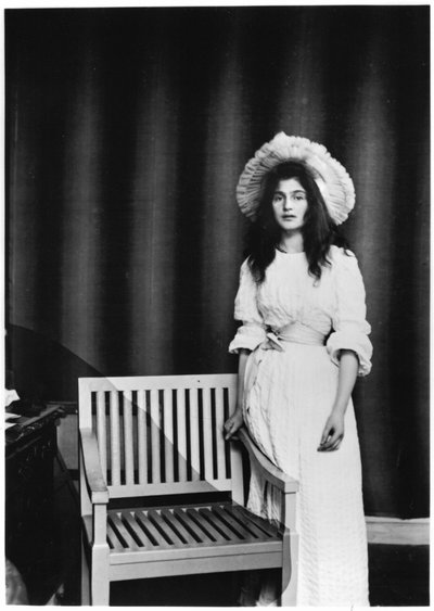 Portrait of Julie Manet Aged 16 by French Photographer